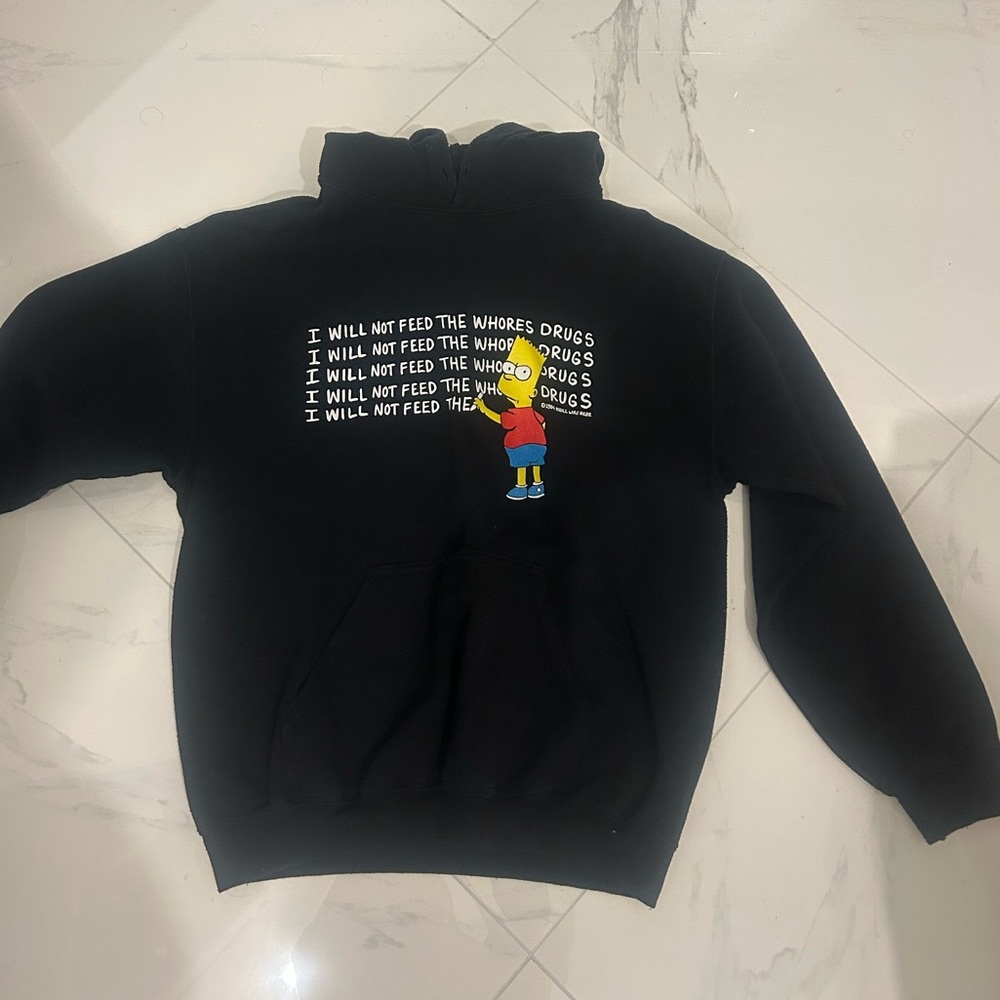 Black hoodie